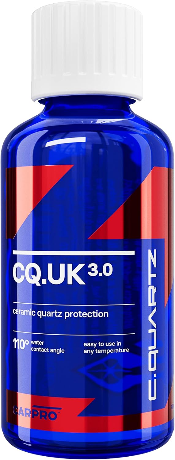 CARPRO CQUARTZ UK 3.0 - Ceramic Coating for Cars - (50ml Kit)