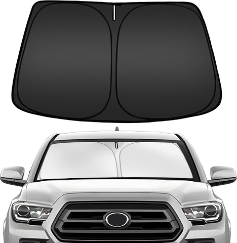 ARISMOTOR Windshield Sun Shade for Toyota Tacoma 2016-2026