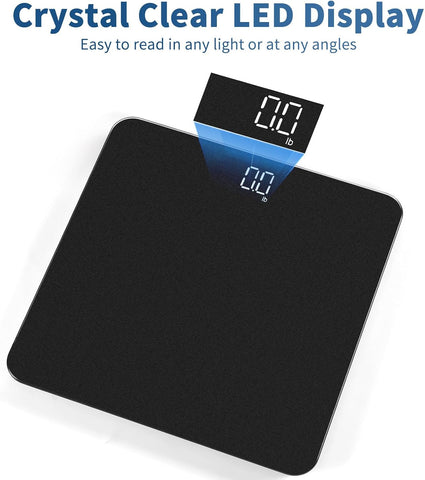 Vitafit Bathroom Scale for Body Weight Accuracy 0.1lb, Weight Scale 400lb