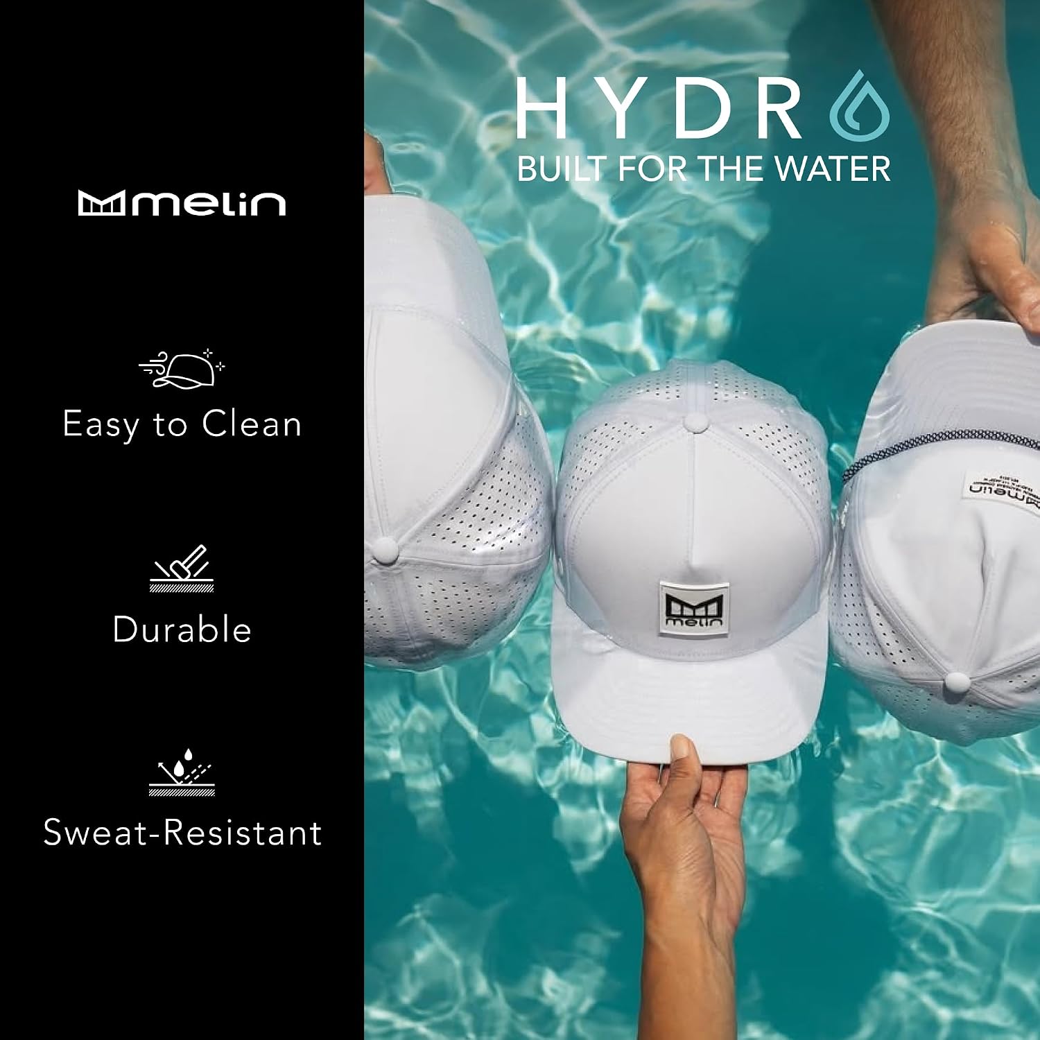 melin A-Game Hydro, Men’s Performance Snapback Hat