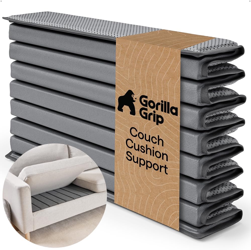 GORILLA GRIP Couch Cushion Support Board for Sagging Sofas, 24x78 Gray