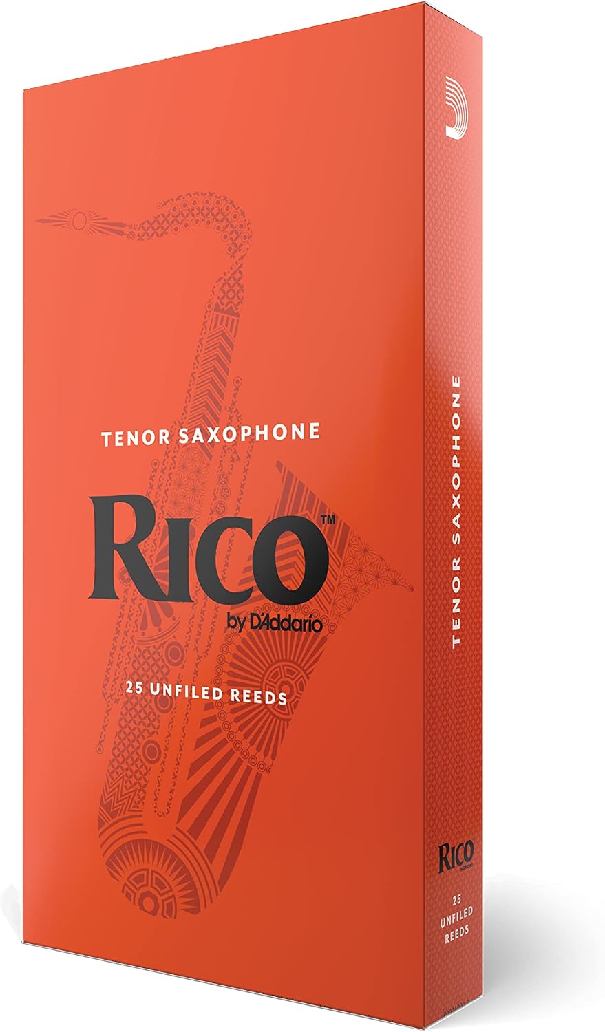 D’Addario Woodwinds - Rico Tenor Sax Reeds - Tenor Saxophone Reeds - Tenor Reeds Crafted for Beginners, Students, Educators - Strength 1.5, 50-Pack