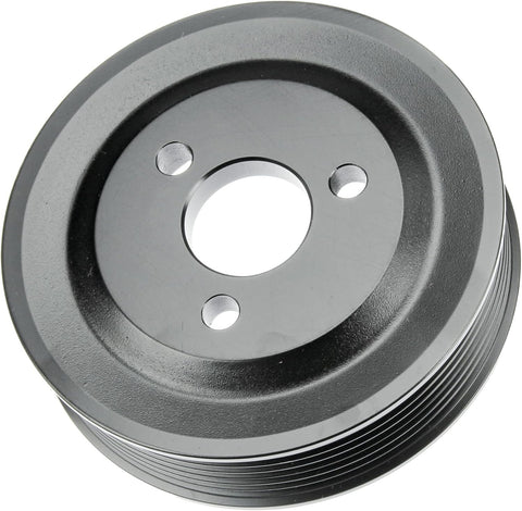 URO Parts 32427553955PRM Power Steering Pump Pulley, Aluminum vs Plastic OEM