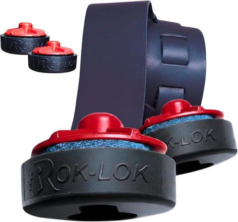 Rok Lok PRO Guitar Strap Lock - 1 Pack (Red) - No Mods Required