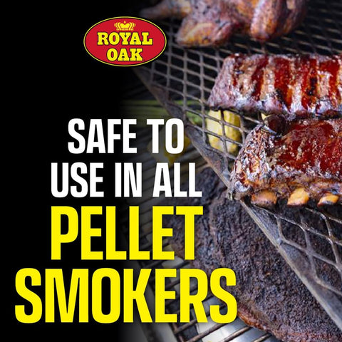 Royal Oak 100% Charcoal & Mesquite Pellets, 30 LB, Bold BBQ, Pellet Grill