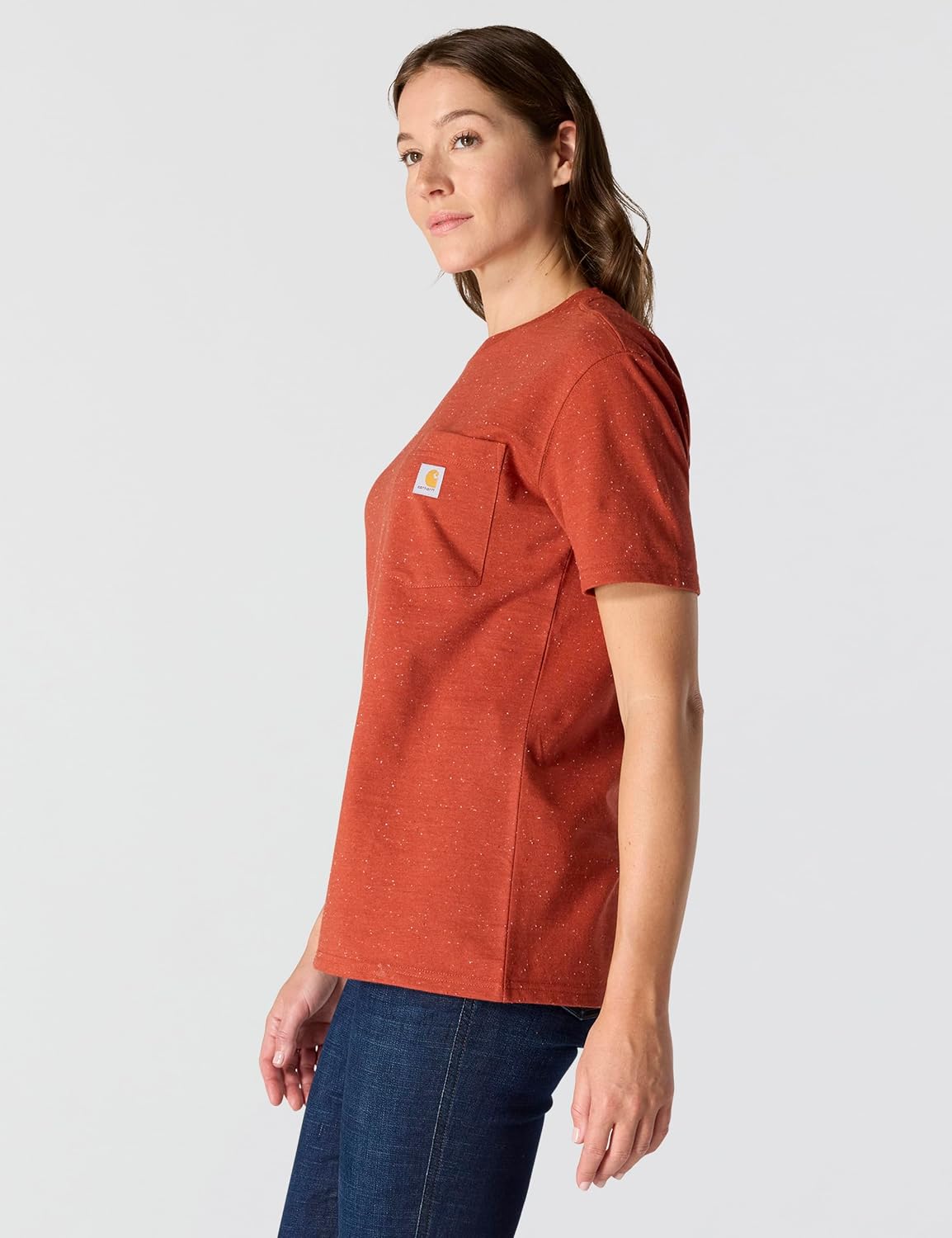 Carhartt Women's Iconic WK87 Pocket T-Shirt Closeout