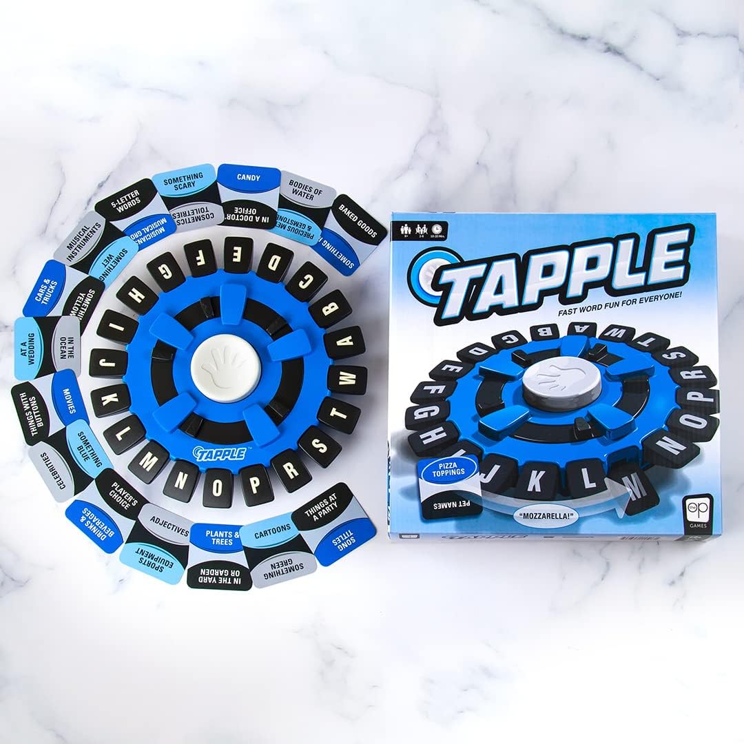 USAOPOLY The Original TAPPLE, The Fun & Fast-Paced Family Word Game