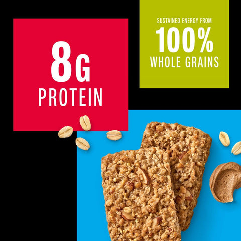 KIND Breakfast Protein Bars, Almond Butter, Gluten Free, Low Sodium, Healthy Snacks, 8g Protein, 30 Count (30 Packs of 2 Bars) | Perfect for busy mornings: a gluten-free healthy snack with whole grain oats for on-the-go energy. Includes 30, 2-bar packs.