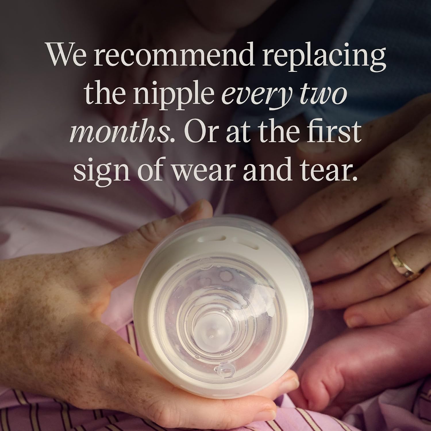 Tommee Tippee Natural Start Bottle Nipples, Fast Flow, 6m+