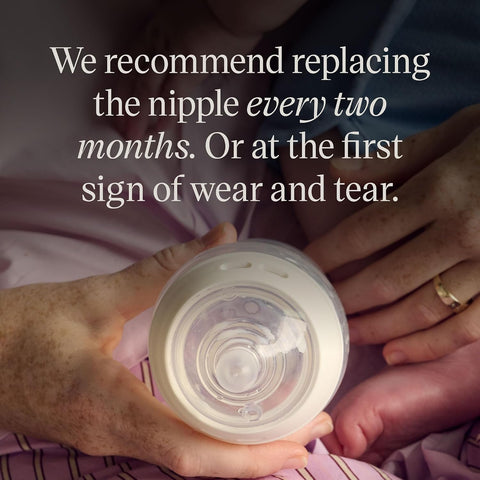 Tommee Tippee Natural Start Bottle Nipples, Fast Flow, 6m+