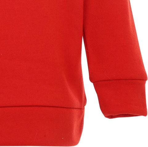 Disney baby-boys Half-zip Sweatshirt & Pants - Red