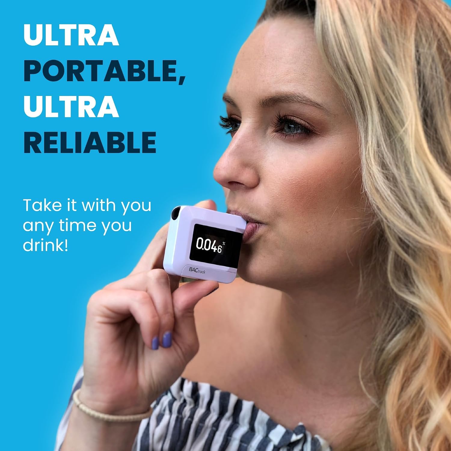 BACtrack C8 Breathalyzer | BAC Alcohol Tester | Optional App