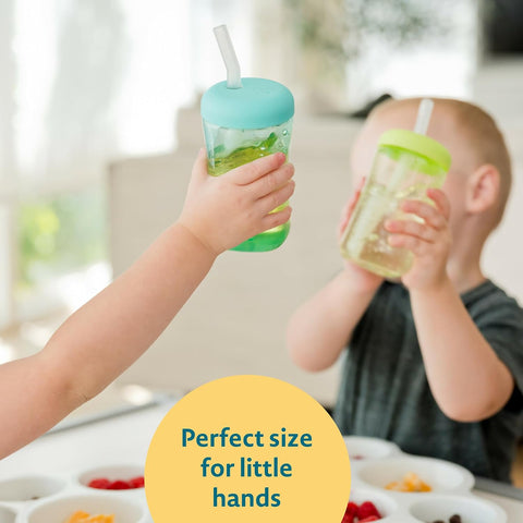 The First Years Squeeze & Sip Straw Cups - 7 Oz - 3 Count