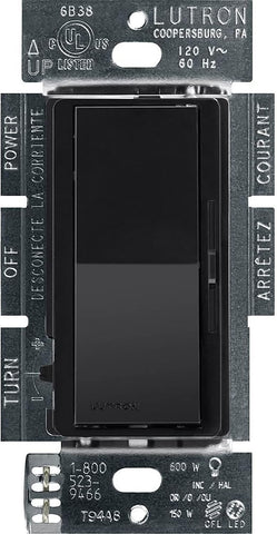 Lutron Diva LED+ Dimmer Switch, Paddle Dimmer, Single Pole/3-way