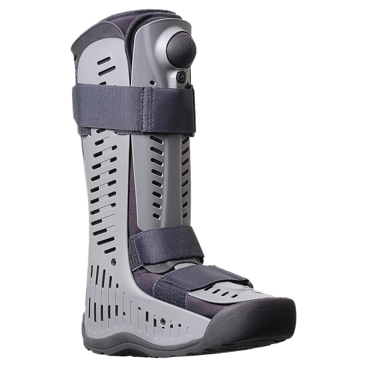Ossur Rebound Air Walker Boot | Comfortable Walking Boot with Compression Straps & Air Pump Rocker Bottom | Walking Boot for Broken Foot, Walking Boot for Sprained Ankle (Low Top, Medium)