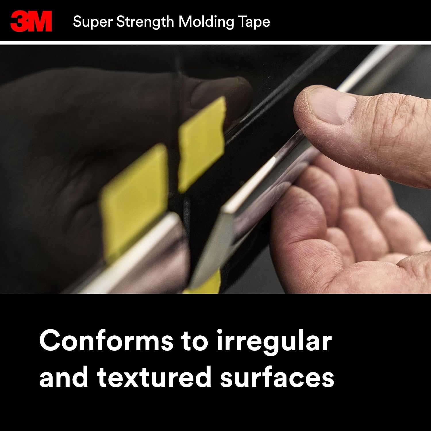 3M Super Strength Molding Tape 3614, 1/2 in x 15 ft, 4 Rolls