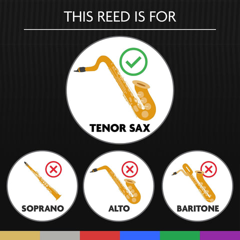 Légère Reeds - Tenor Saxophone Reed, Signature, Strength 4.00 (TSG4.00) - Premium Synthetic Woodwind Reed