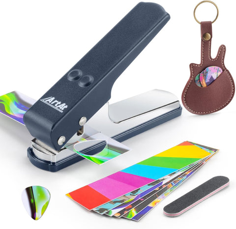 ArtAt DIY Guitar Pick Punch Kit - Medium Guitar Pick Maker for Musicians