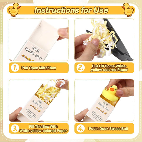 24 Sets Duck Gifts You're Ducking Great Party Favors
