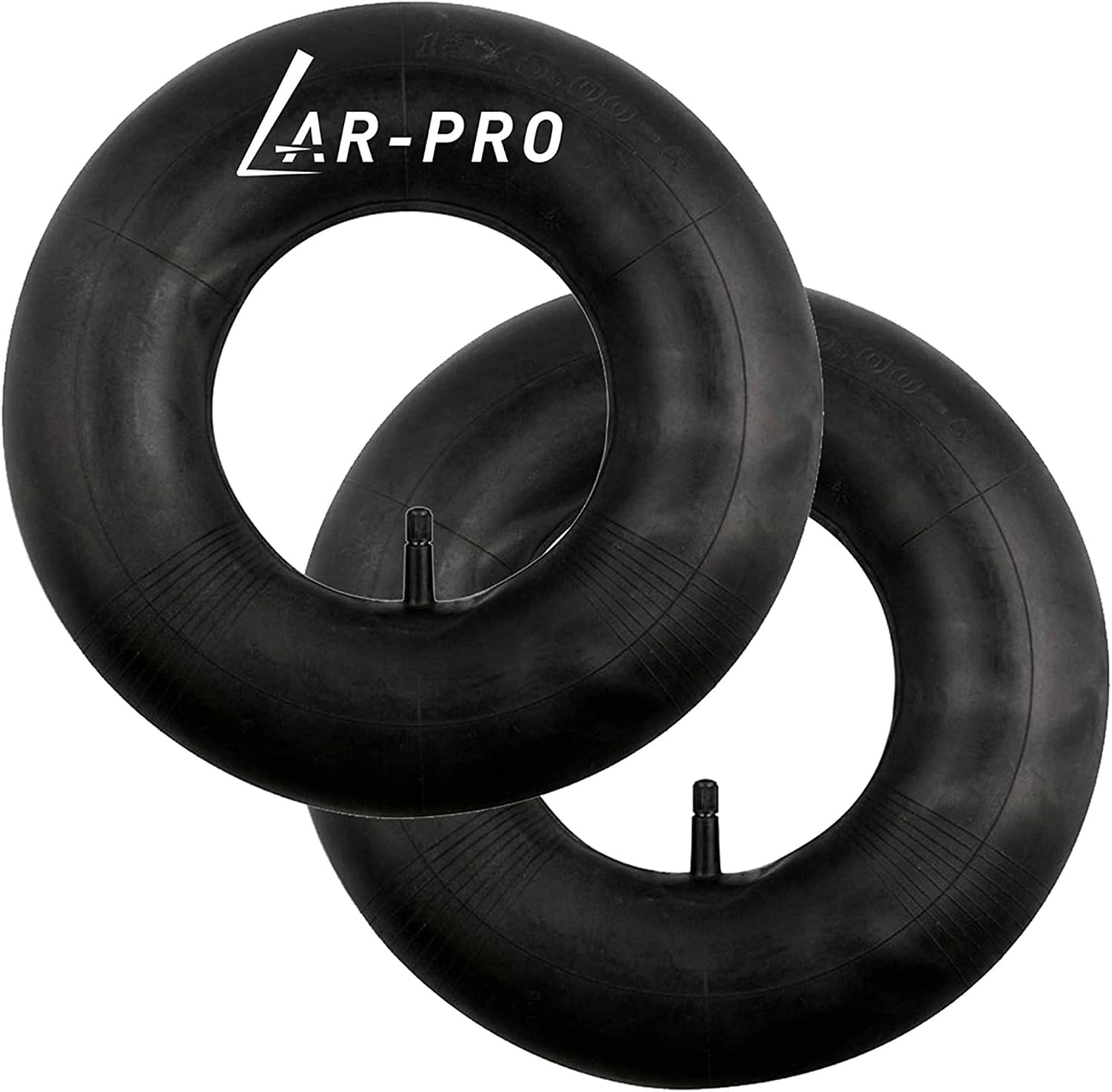 (2-Pack) AR-PRO 15x6.00-6" Inner Tubes with TR-13 Straight Valve Stem - Replacement Lawn Mower Tire Tubes with TR13 Straight Valve Stem - Suitable for Yard Tractors, Wheelbarrows, ATVs, and More