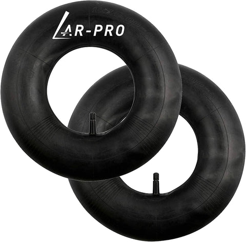 (2-Pack) AR-PRO 15x6.00-6" Inner Tubes with TR-13 Straight Valve Stem - Replacement Lawn Mower Tire Tubes with TR13 Straight Valve Stem - Suitable for Yard Tractors, Wheelbarrows, ATVs, and More