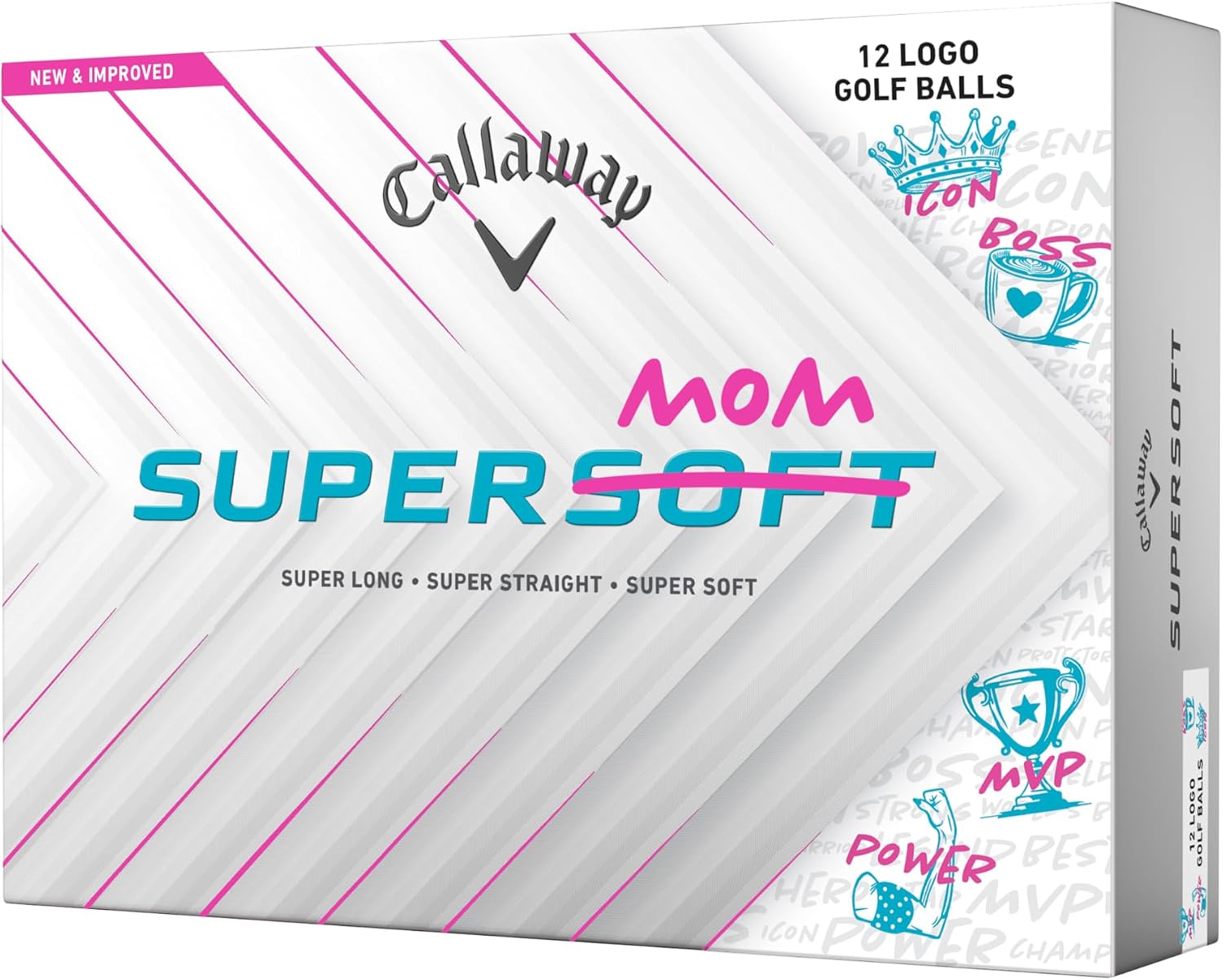 Callaway Golf Supersoft 2025 Golf Balls