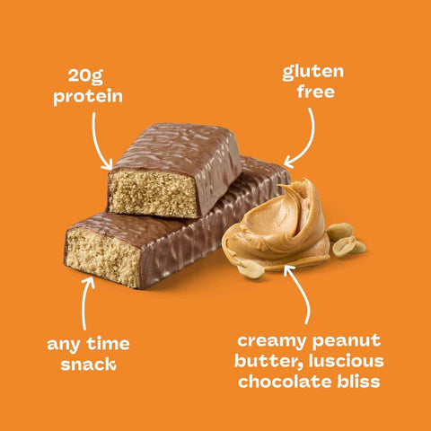 think! High Protein Bar, Creamy Peanut Butter, 30 Count