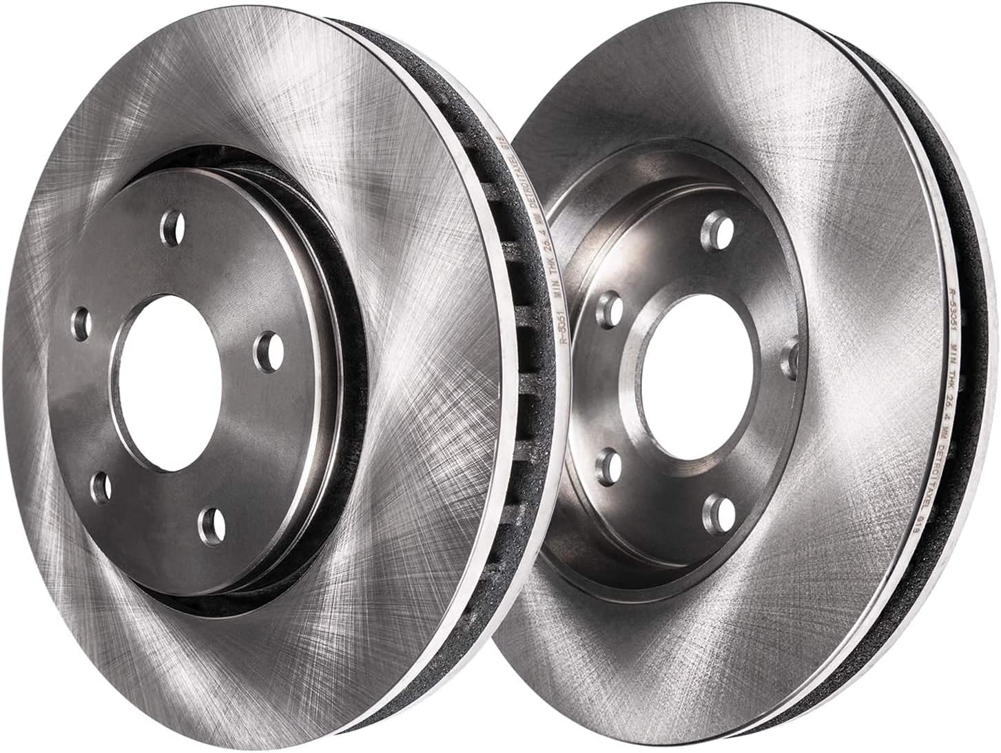 Detroit Axle - Front Brake Kit for Toyota RAV4 Prius V Lexus HS250h