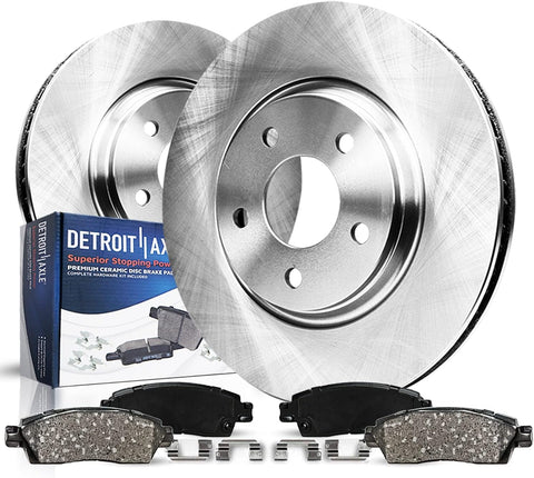 Detroit Axle - Front Brake Kit for 2010-2013 Ford Transit Connect