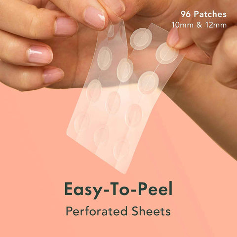 Rael Miracle Invisible Spot Cover Hydrocolloid Acne Pimple Patches (96 Ct)