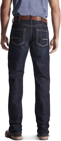 Ariat Men's Rebar M4 Low Rise DuraStretch Edge Boot Cut Jean
