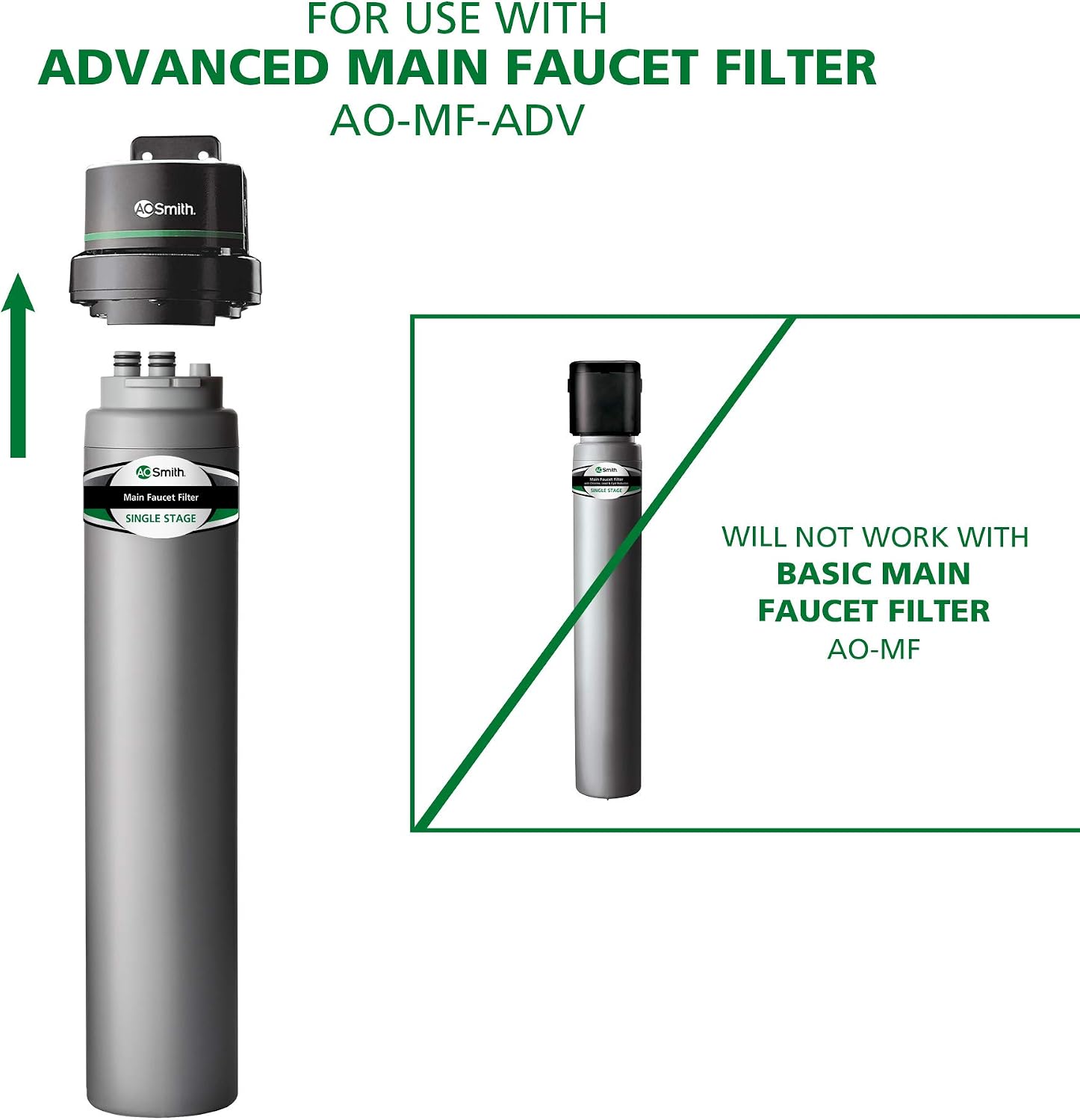 A. O. Smith AO-MF-ADV-R Replacement Filter | Advanced Direct Connect