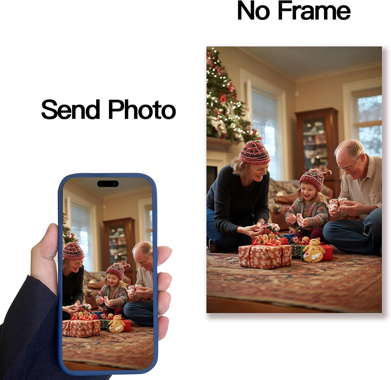 Custom Posters Print, Upload Your Images/Photos - Personalized Pictures Customized Photo (22L x 28W)