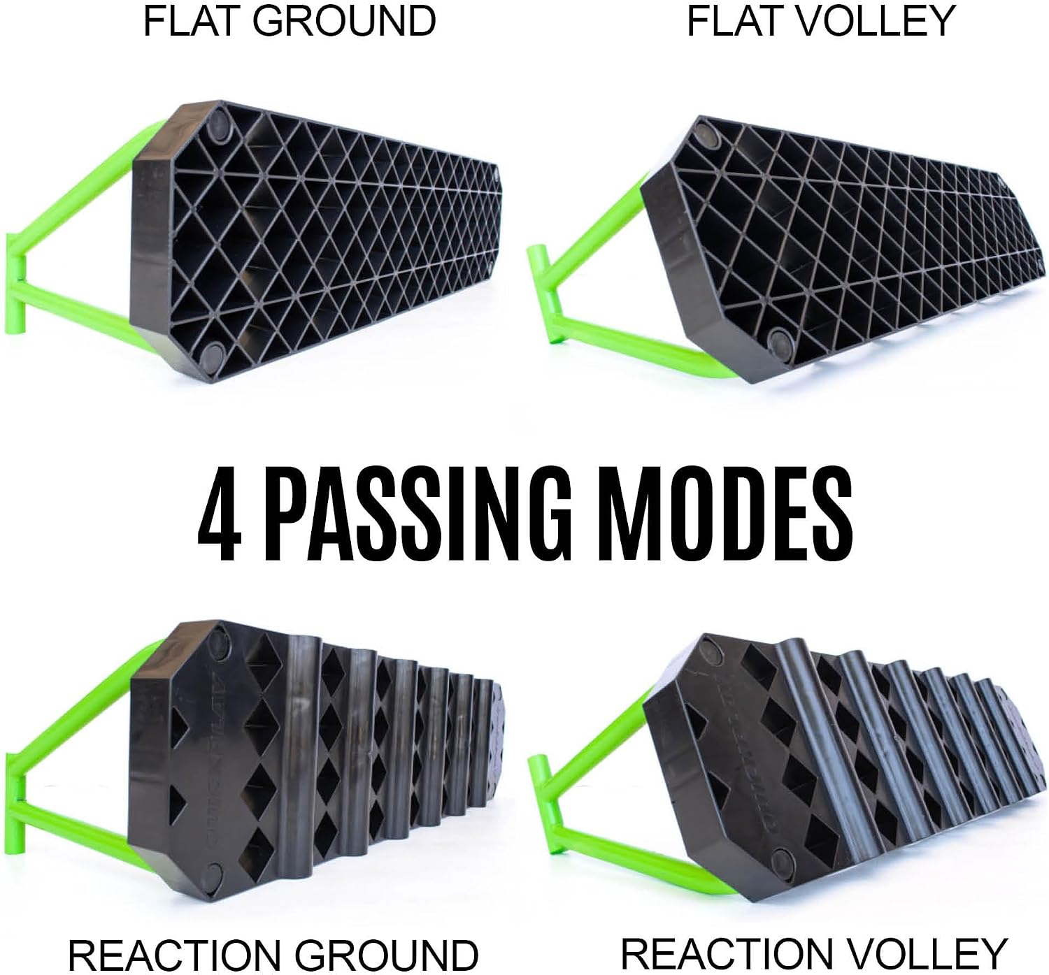 QUICKPLAY Replay Station Soccer Rebounder Board - 4-in-1 Passing Trainer