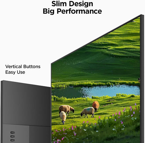 KOORUI 24-inch Computer Monitor FHD 100Hz VA HDMI/VGA, Audio Out
