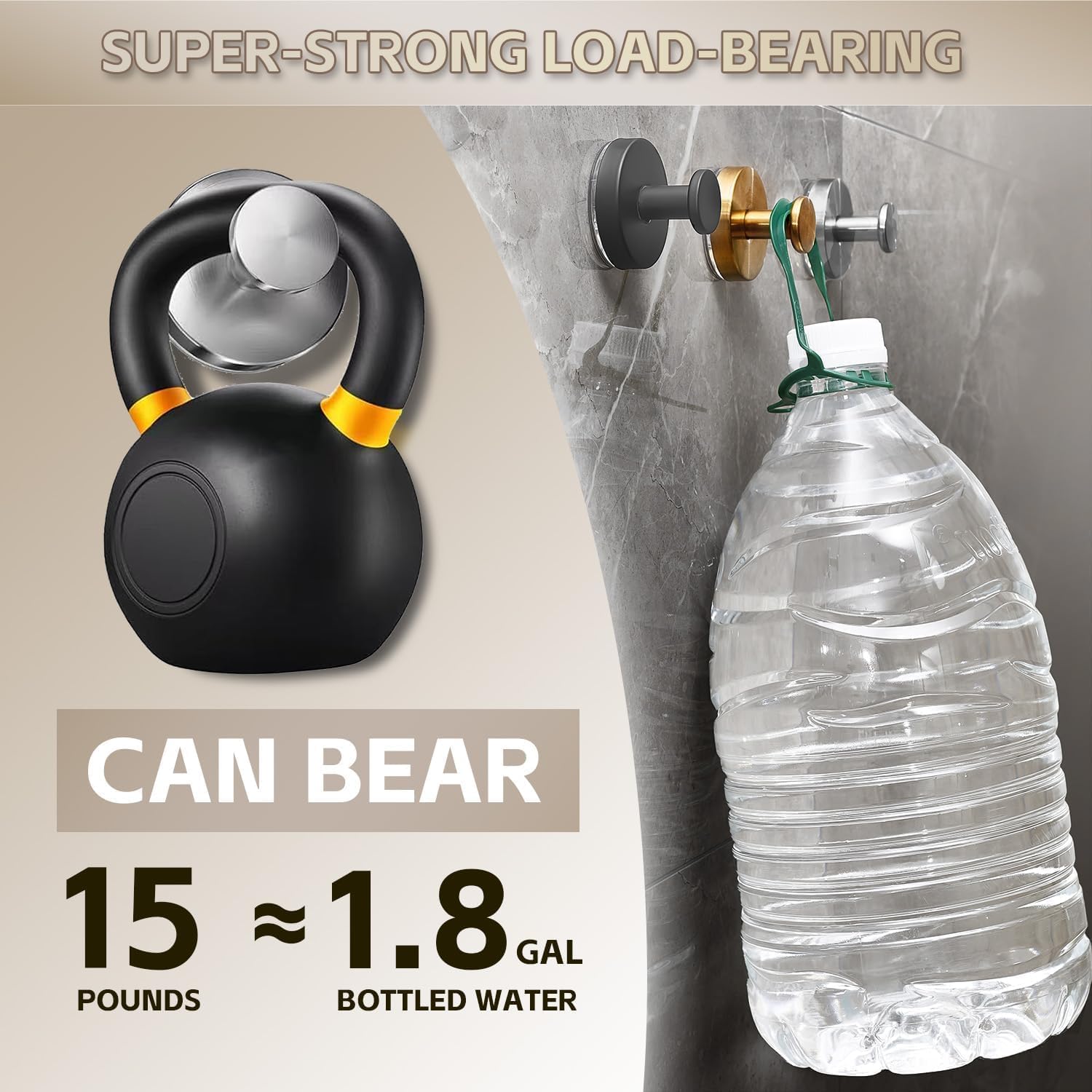 2026 Upgraded Drill-Free Stainless Steel Suction Cup Hooks Multi-Use