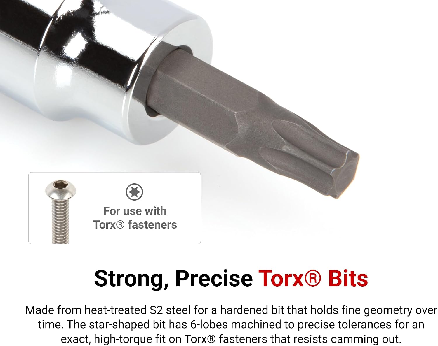 TEKTON 3/8 Inch Drive x T25 Torx Bit Socket | SHB14225