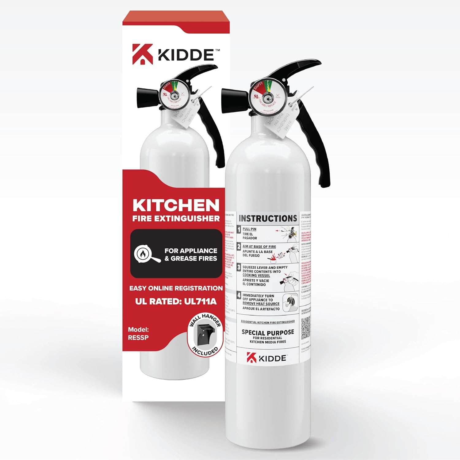 Kidde Kitchen Fire Extinguisher, 711A, RESSP