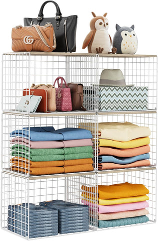 Widened and Heightened Large Capacity Closet Organizers And Storage Shelf