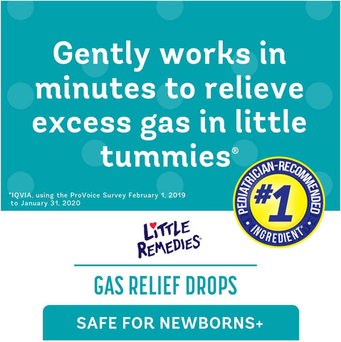 Little Remedies Newborn Gas Relief Drops, Natural Berry, 1 Fl Oz