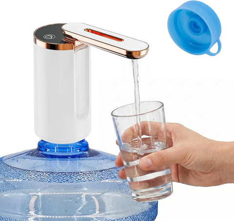 Myvision 5 Gallon Water Dispenser,Portable USB Charging Water Bottle Pump (Plus)
