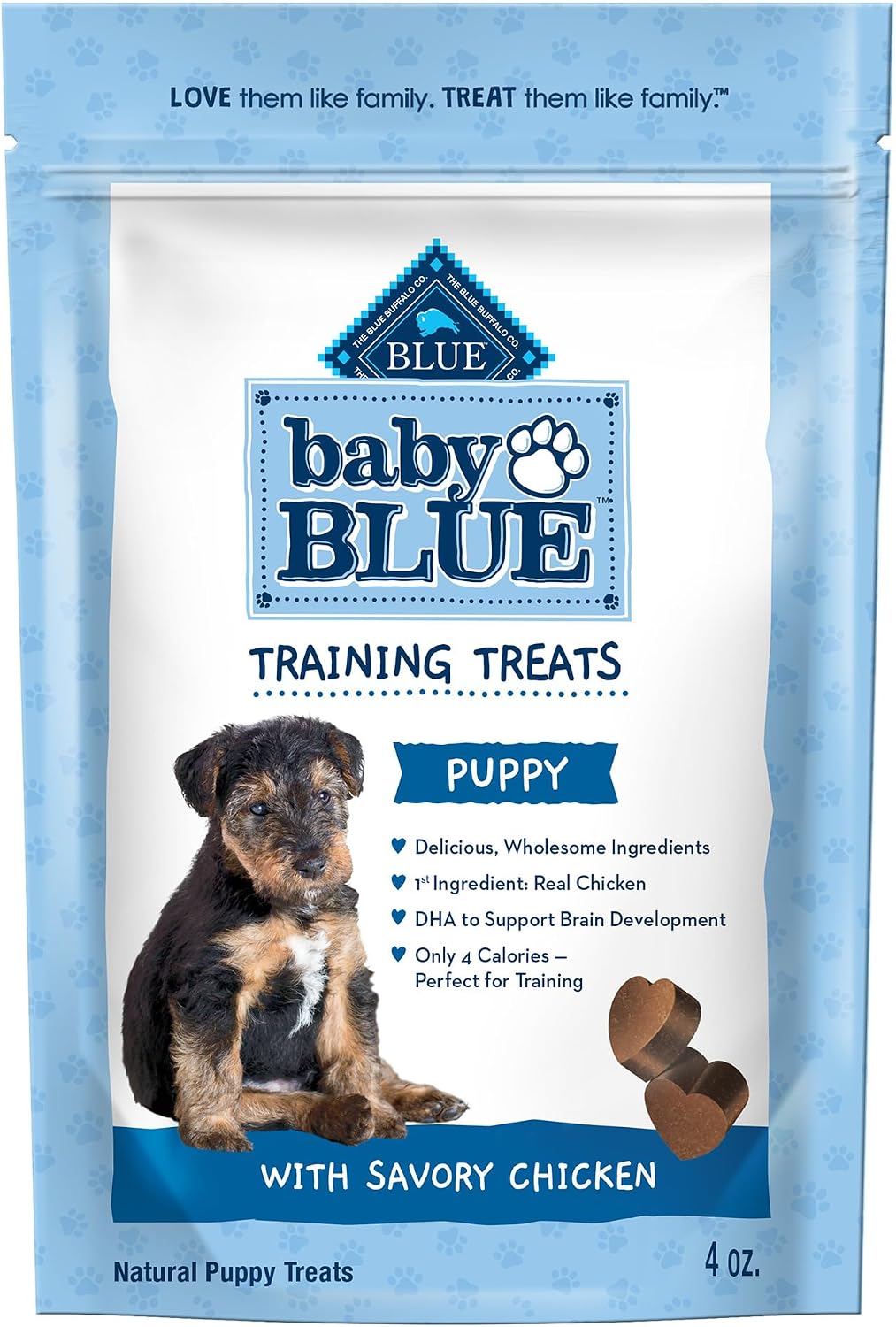 Blue Buffalo Baby BLUE Savory Chicken Puppy Training Treats, 4 oz
