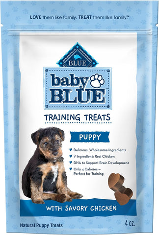 Blue Buffalo Baby BLUE Savory Chicken Puppy Training Treats, 4 oz