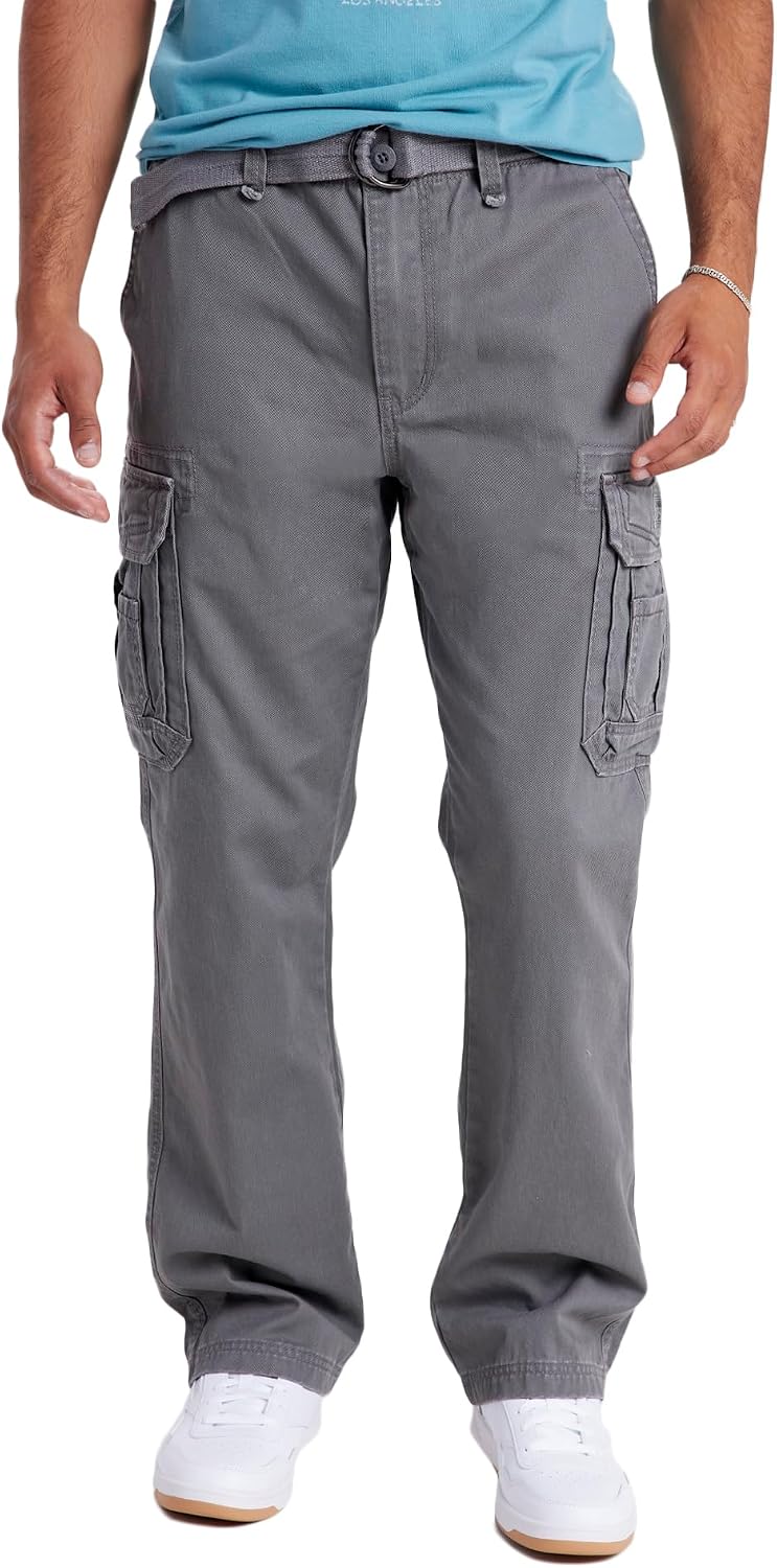 UNIONBAY Men's Survivor Iv Relaxed Fit Cargo Pant-Reg and Big and Tall Sizes