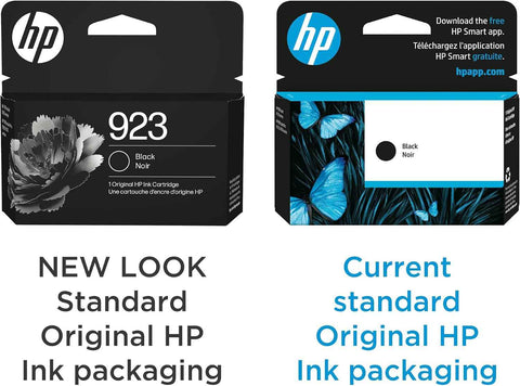 HP 923 Black Ink Cartridge | Works with OfficeJet 8120, Pro 8130 Series | 4K0T3LN