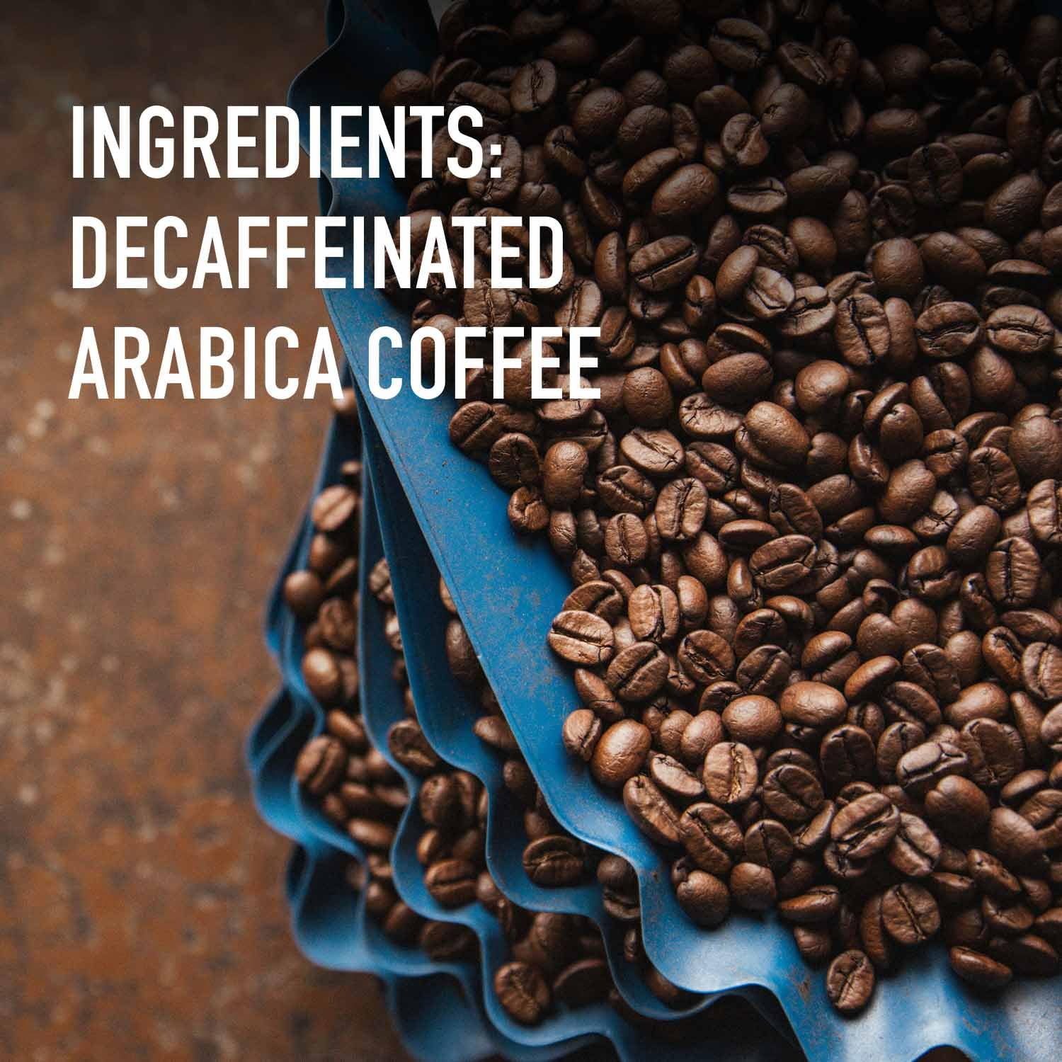 Peet's Coffee, Dark Roast Ground Coffee, Decaffeinated Arabica Coffee - Decaf House Blend 63 Ounces (6 Bags of 10.5 Ounces)