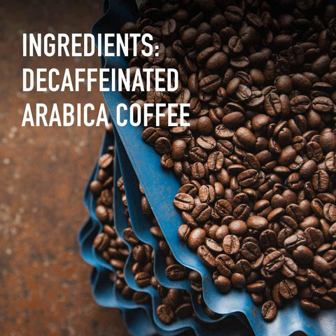 Peet's Coffee, Dark Roast Ground Coffee, Decaffeinated Arabica Coffee - Decaf House Blend 63 Ounces (6 Bags of 10.5 Ounces)