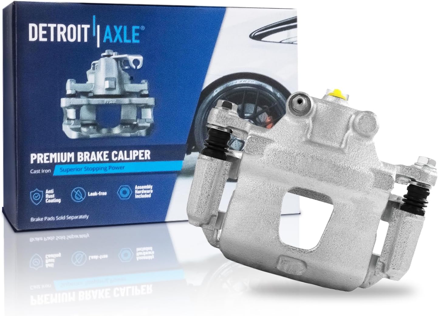 Detroit Axle - Front Right Brake Caliper for 1993 1994 1995 1996 1997