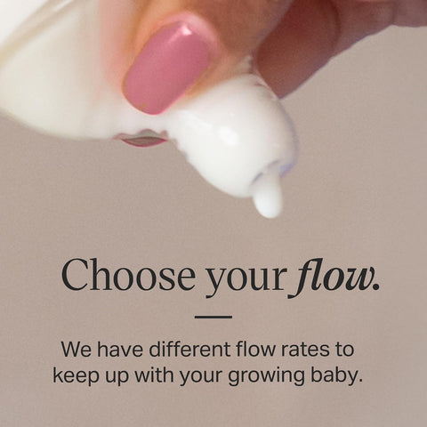 Tommee Tippee Natural Start Bottle Nipples, Fast Flow, 6m+