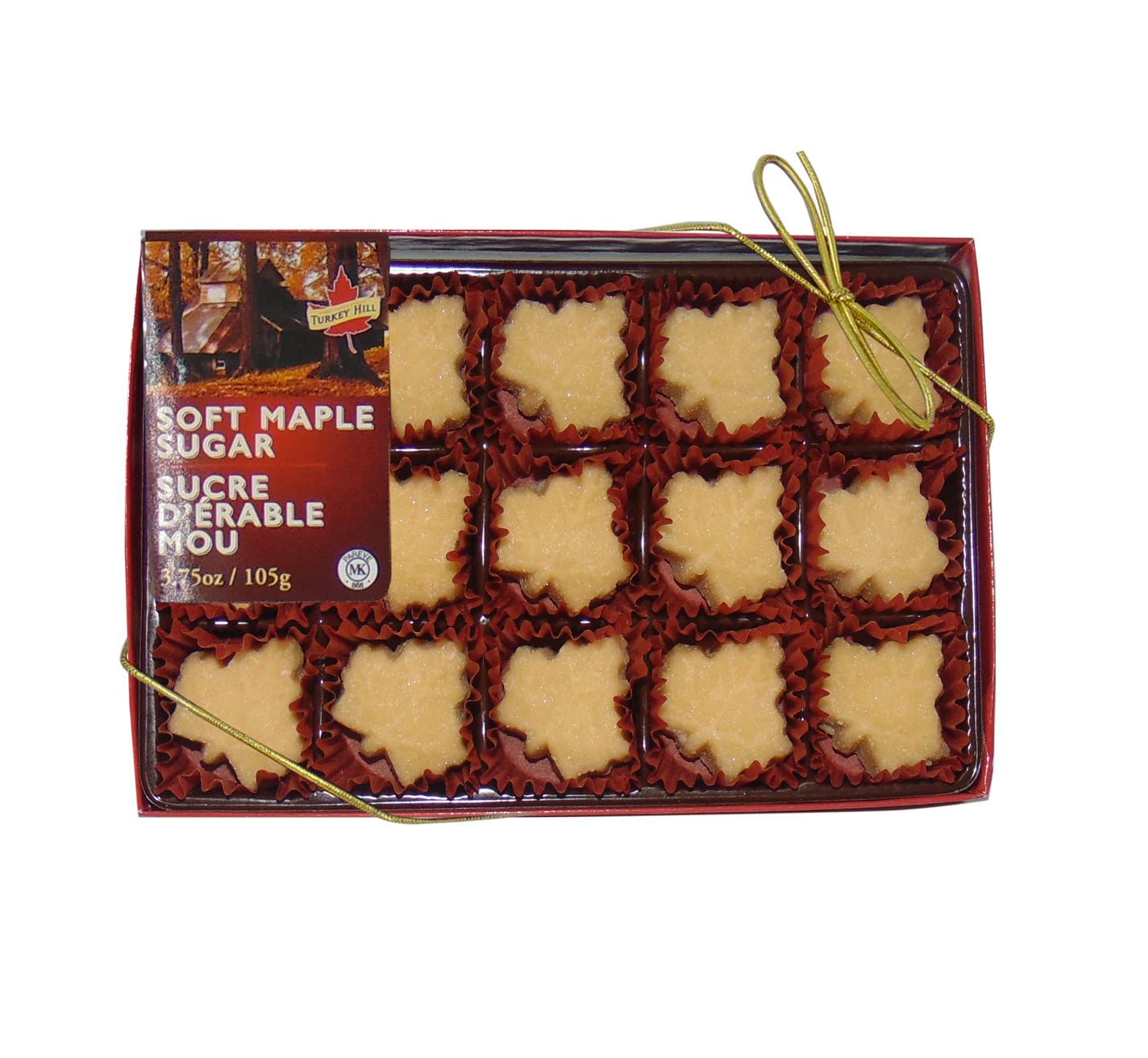 Turkey Hill Sugarbush Mouth Watering Maple Sugar Candy, 15 pieces (Pack of 2)